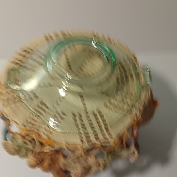 Depression Era Uranium Glass Serving Dish - Picture 7 of 7